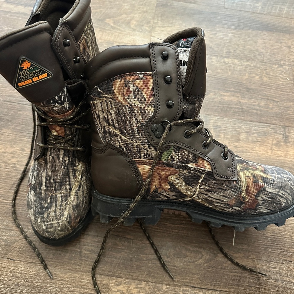 Rocky BearClaw Big Kids' Waterproof 1000G Insulated Outdoor Boots